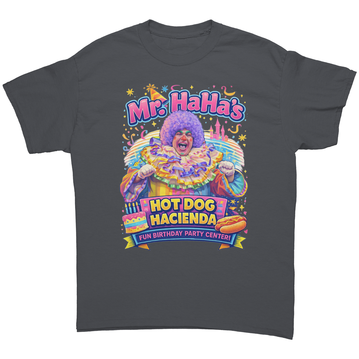 Mr_HaHas_Hot_Dog_Hacienda_-_T-Shirt_Charcoal_Front_Mockup.png_15263269