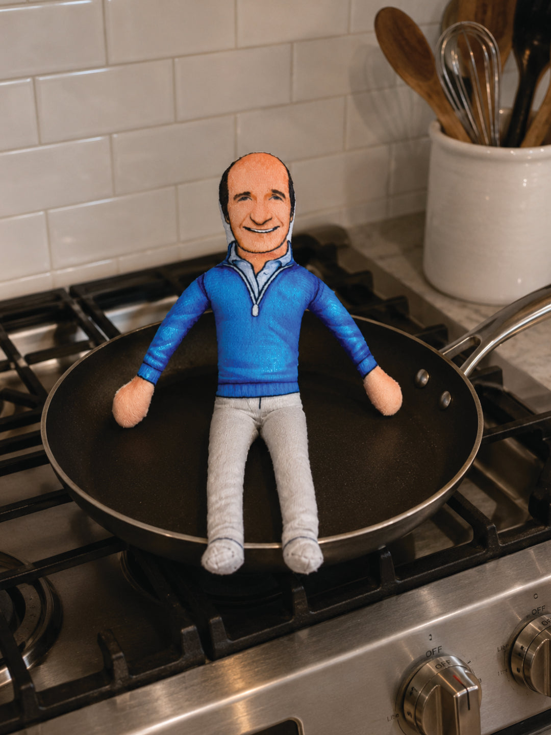 Stan on a Can! - Stan Zbornak Posable doll