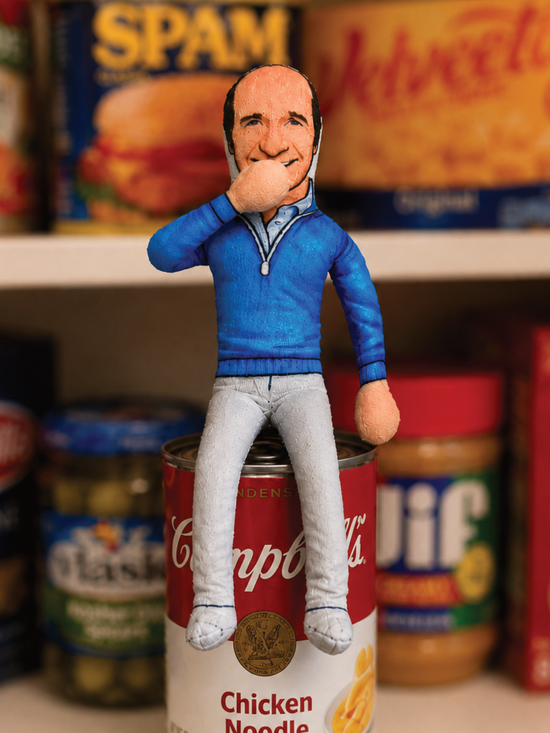Stan on a Can! - Stan Zbornak Posable doll