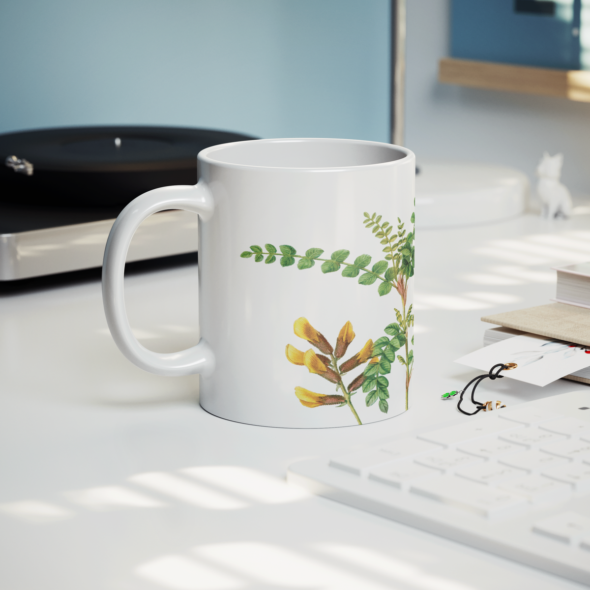 Yellow_Spring_Flower_Mug_11oz_Lifestyle_Record_Player_Mockup.png_15622724