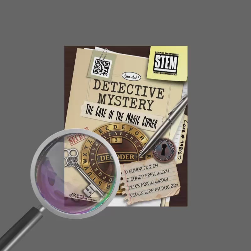 Detective Mystery: The Case of the Magic Cipher
